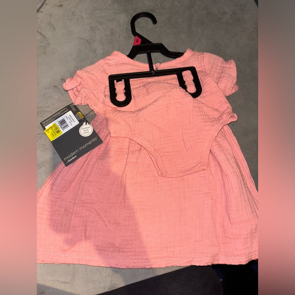 Baby dress with tags